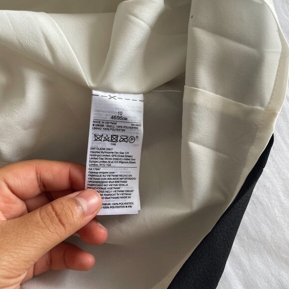 Vintage BANANA REPUBLIC Dress Sz 10 - Picture 5 of 11